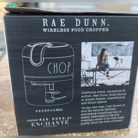 Rae Dunn wireless food chopper - Picture 3 of 4
